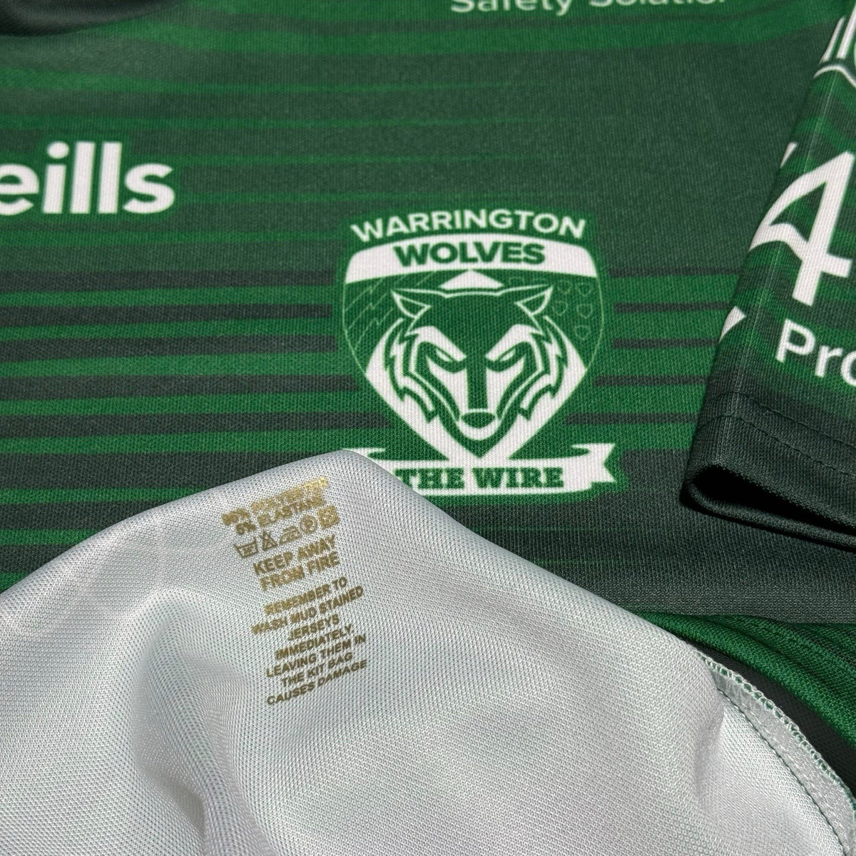 Warrington Wolves Rugby Super League Magic Weekend Shirt 2022 Small Green Jersey