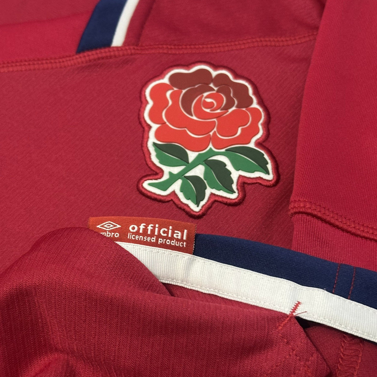 England Rugby Shirt Woman’s 12 UK 8 US Red Alternate Pro Umbro Training 2021/22