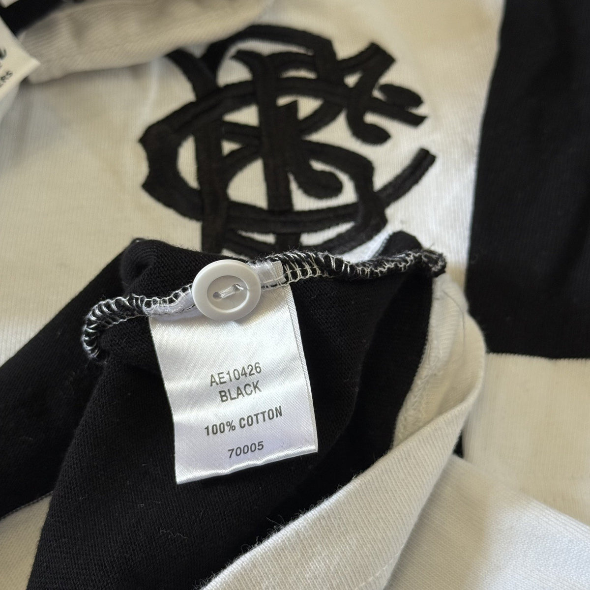 Barbarians RFC Rugby Union Shirt 2010/2012 Cotton Traders Small Jersey Top