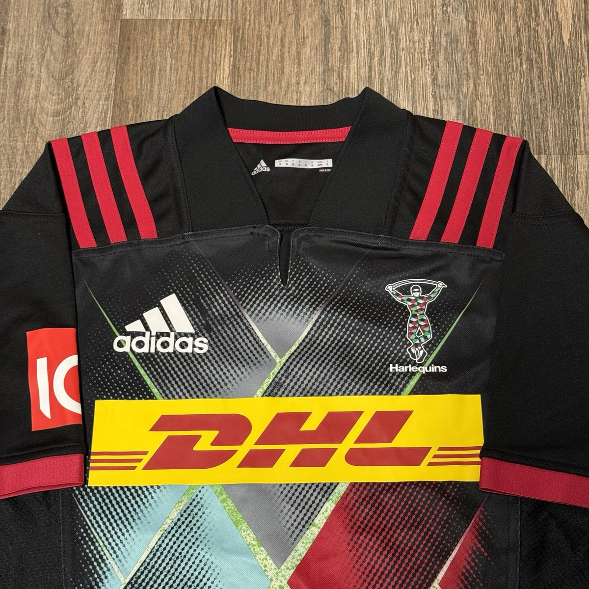 Harlequins Rugby Jersey Shirt 2017 2018 Big Game Adidas Men's Medium
