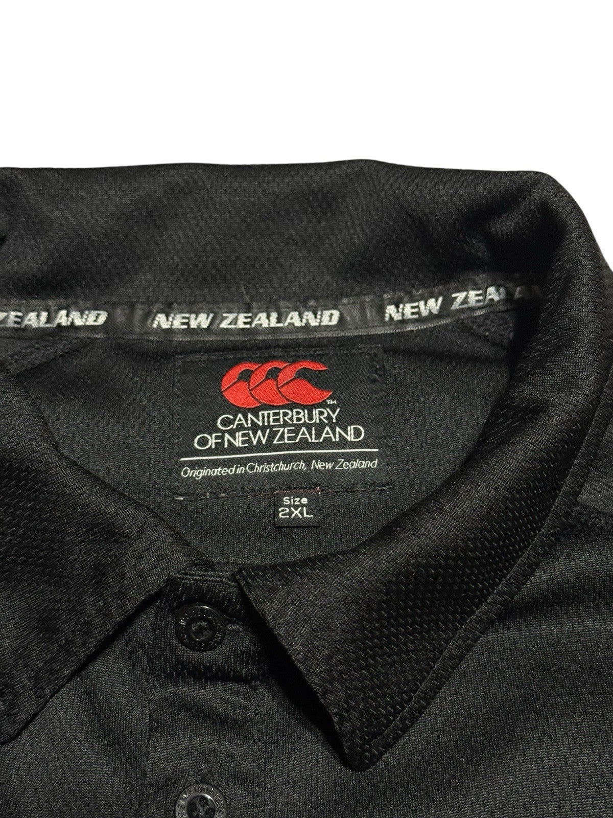 Canterbury Of New Zealand Shirt Short Sleeve Size XXL
