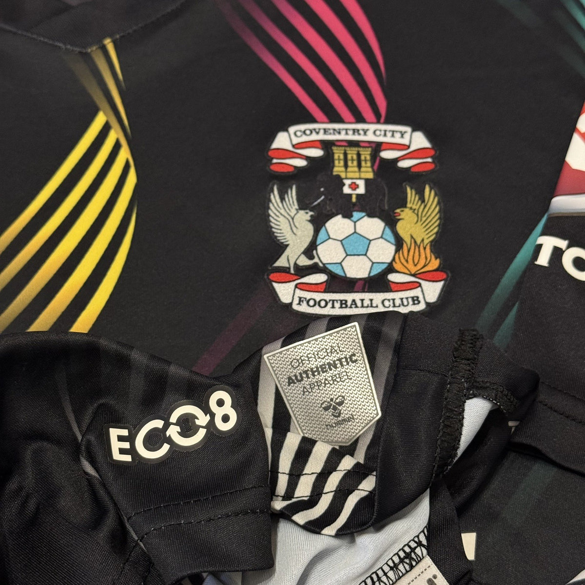 COVENTRY CITY FC Goalkeeper Shirt 2023-24 Football Jersey Mens Medium Hummel