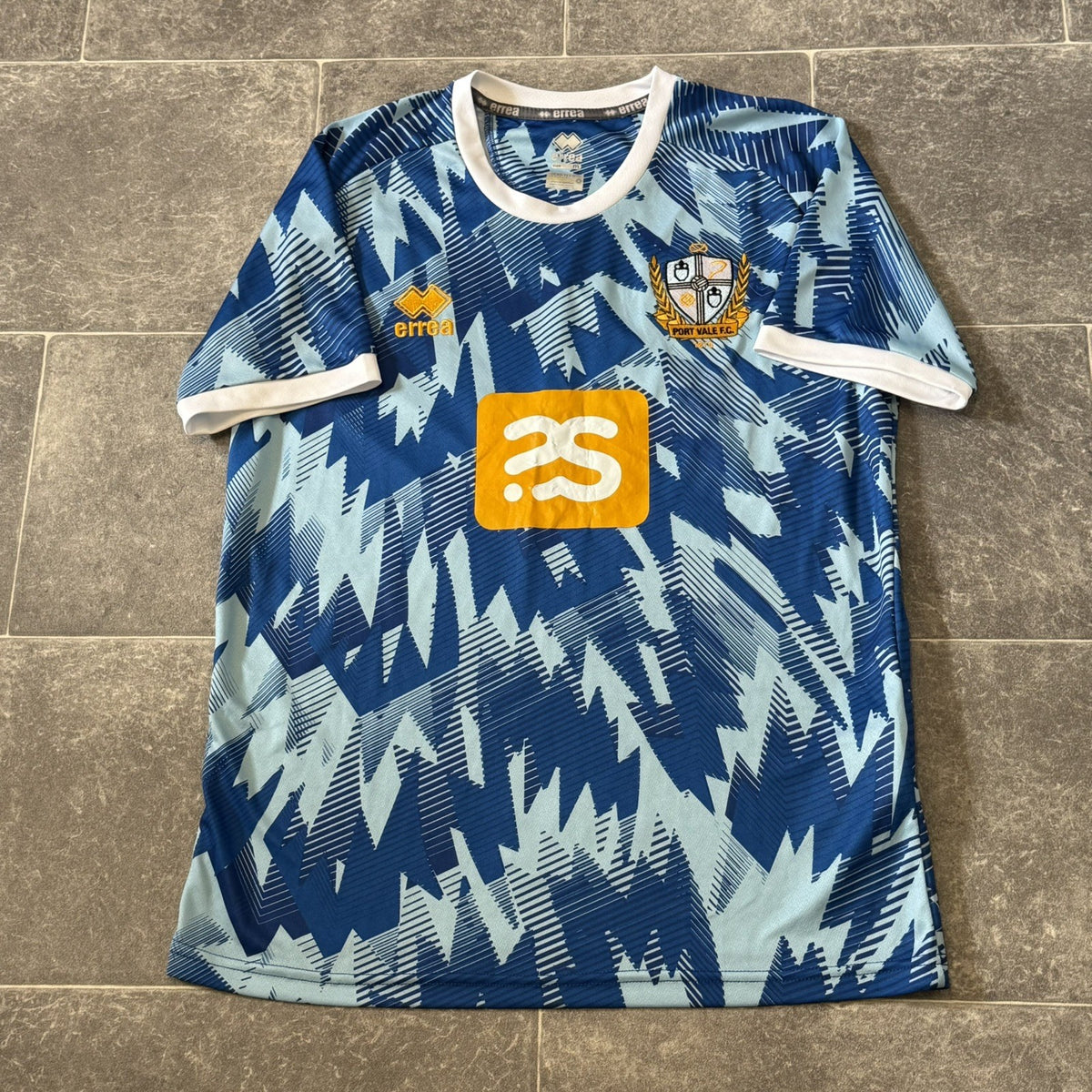 Port Vale 2022/23 Away Shirt Medium Adults Errea