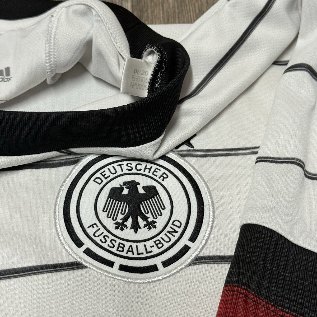 Germany Football Shirt Home 2020 Adidas Size Large