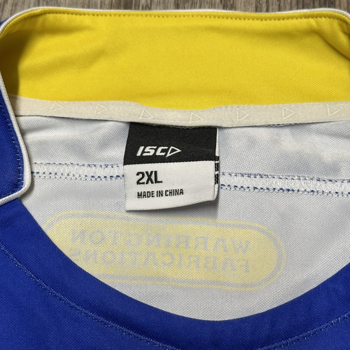 Warrington Wolves Super League 2015 Home Jersey XXL 2XL Adults #9 Clark