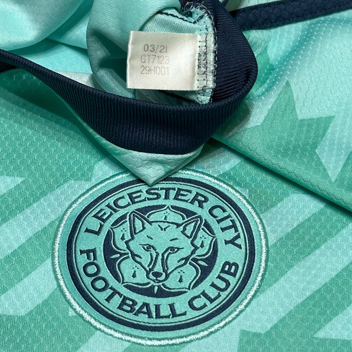LEICESTER CITY 2021 2022 AWAY FOOTBALL SHIRT ADIDAS GT7123 JERSEY SIZE XL