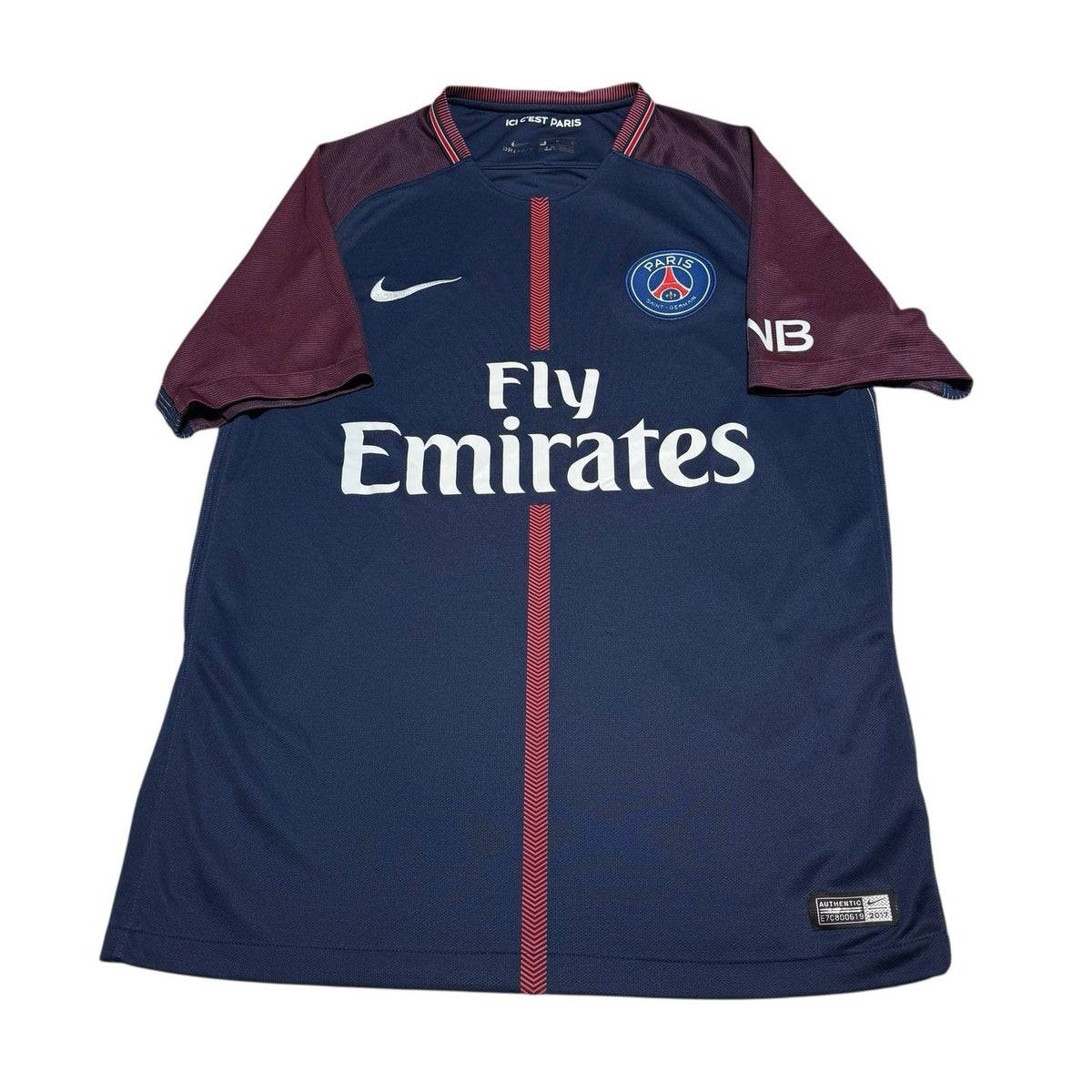 Paris Saint Germain Home Football Shirt 2017/18 Adults M Nike