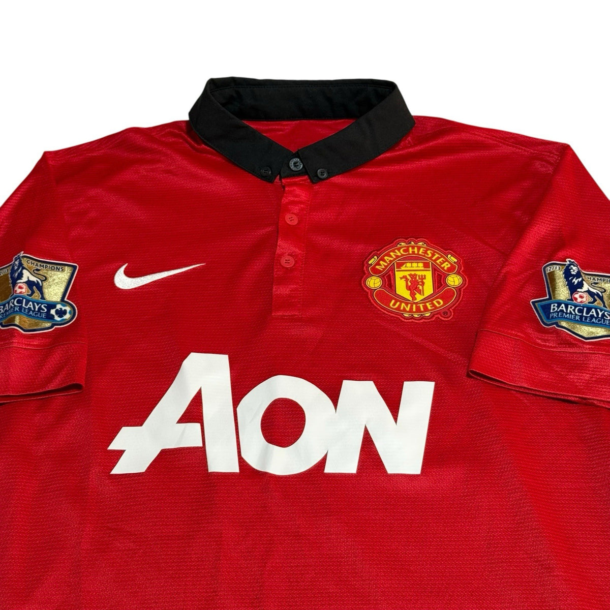 MANCHESTER UNITED 2013/2014 HOME FOOTBALL SHIRT #20 VAN PERSIE NIKE SIZE M