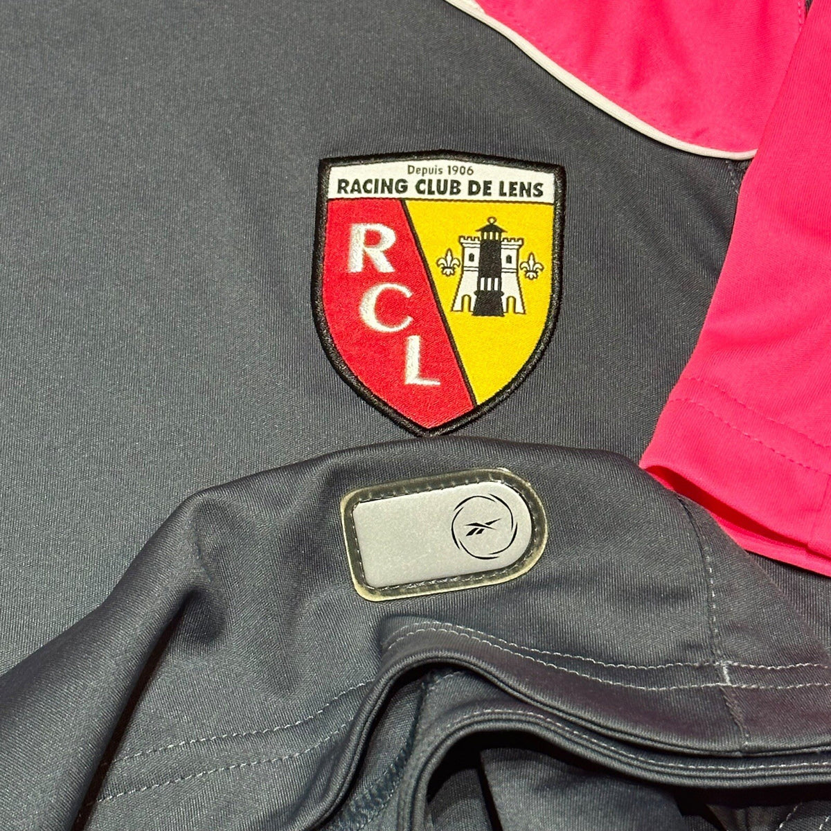 RC LENS FRANCE 2010/2011 AWAY FOOTBALL SHIRT JERSEY REEBOK SIZE L