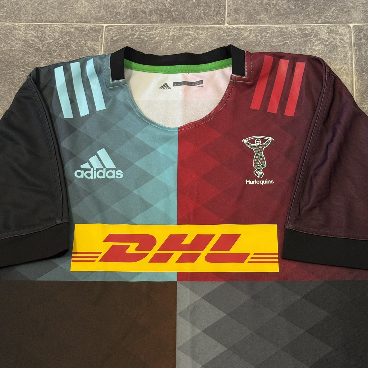 Harlequins Rugby Shirt 3XL Adidas Home Jersey 2019 2020 Adults XXXL