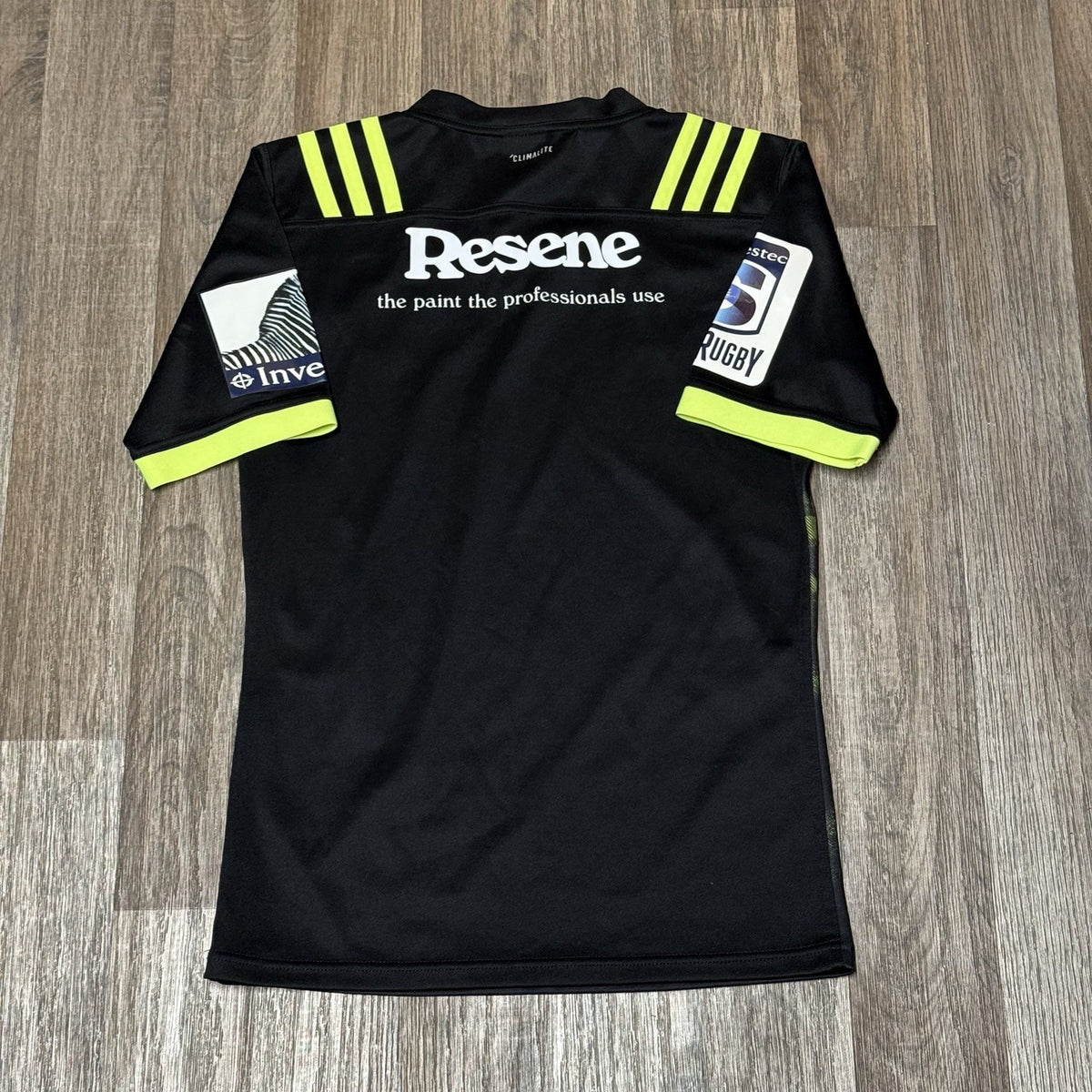 Wellington Hurricanes Super Rugby Away Shirt 2018 Adidas Small Jersey Back Top