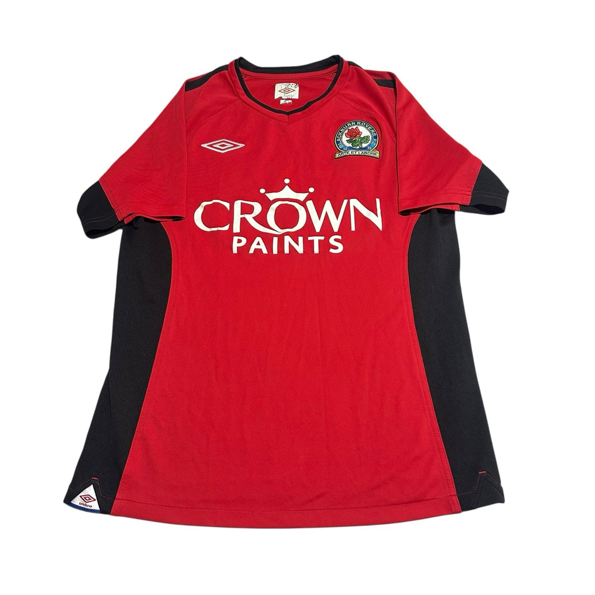 Blackburn Rovers 2010/2011 Away Football Shirt Umbro Size Small