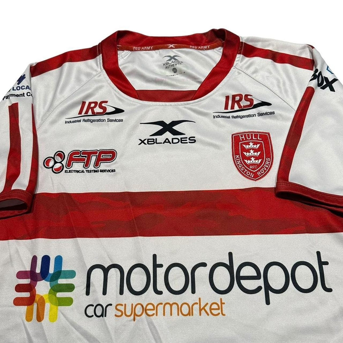 Hull KR Kingston Rovers Rugby Super League Home Shirt 2019 2XL Jersey Top XXL