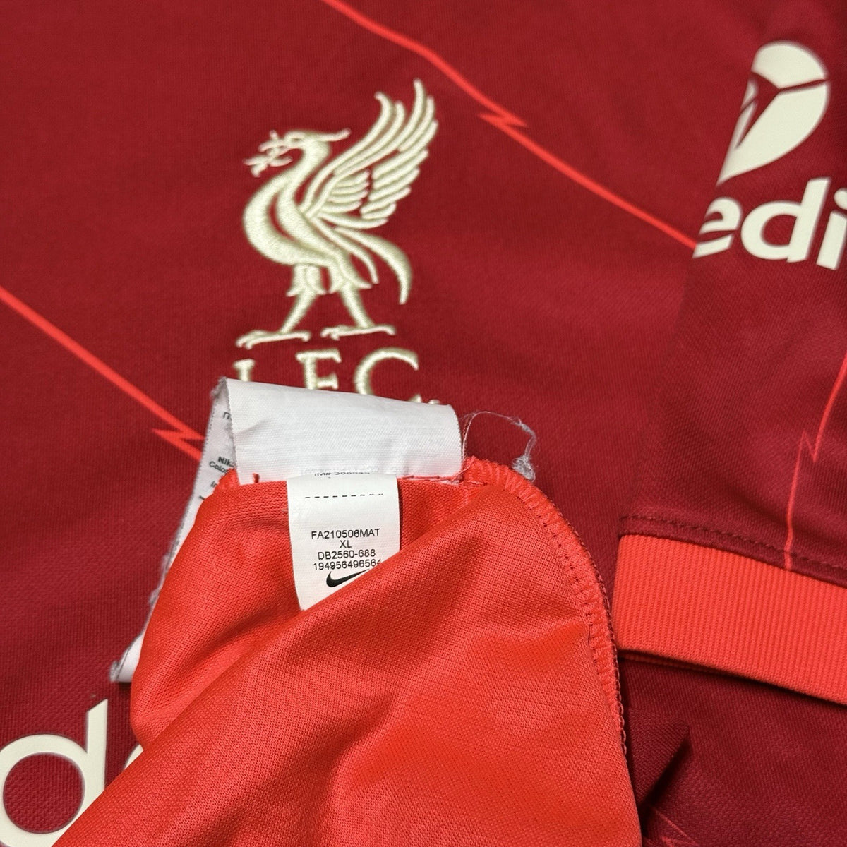 Nike Liverpool Shirt Home 2021/22 Football Jersey Men's XL Extra Large
