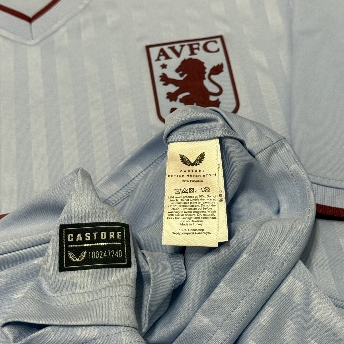 Aston Villa Away Shirt Castore XL Men’s Premier League 2022/23