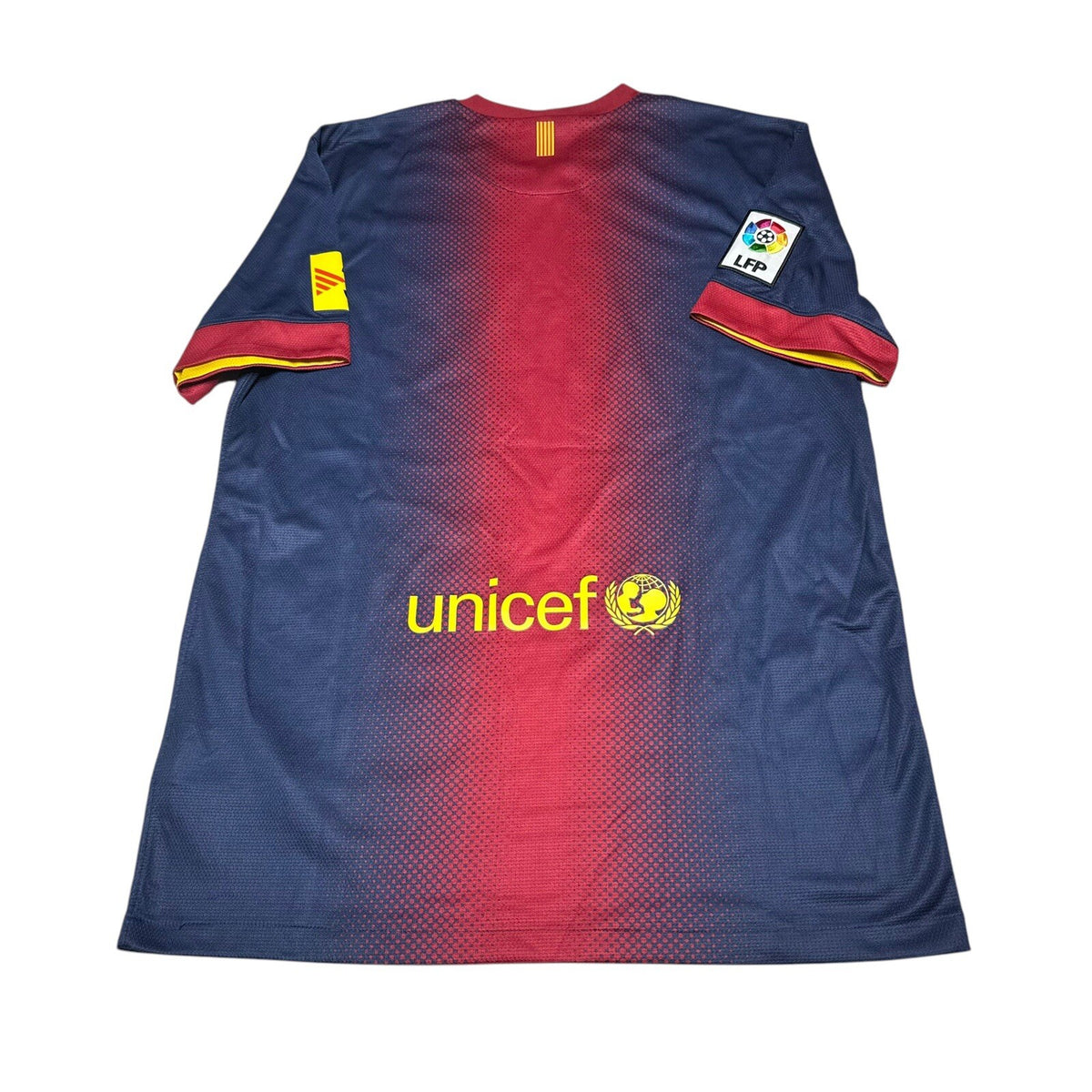 BARCELONA 2012/2013 FOOTBALL SHIRT NIKE HOME SOCCER JERSEY SIZE M ADULT