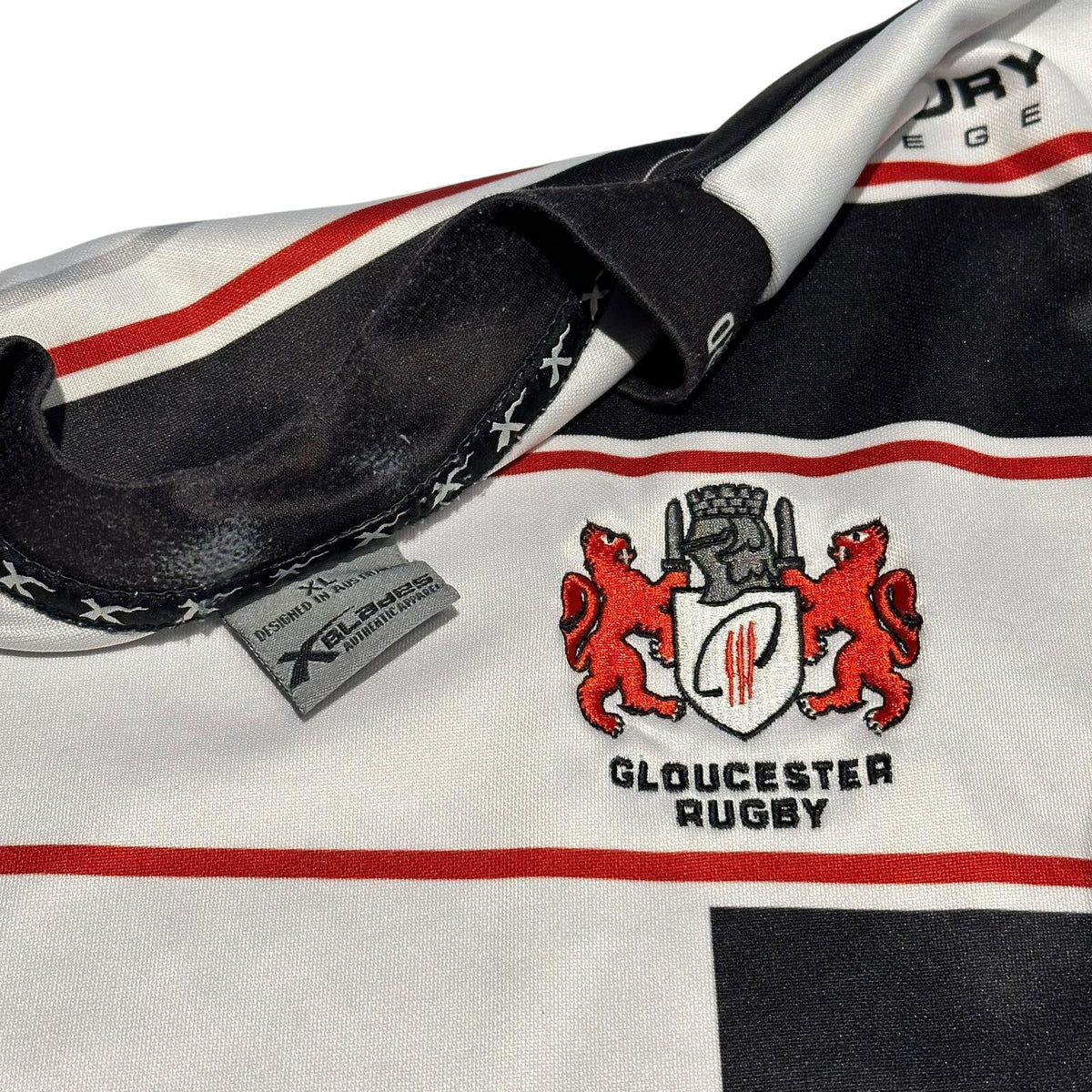 Gloucester Rugby Away Shirt 2015/2016 - XBlades  Mens XL Jersey Top