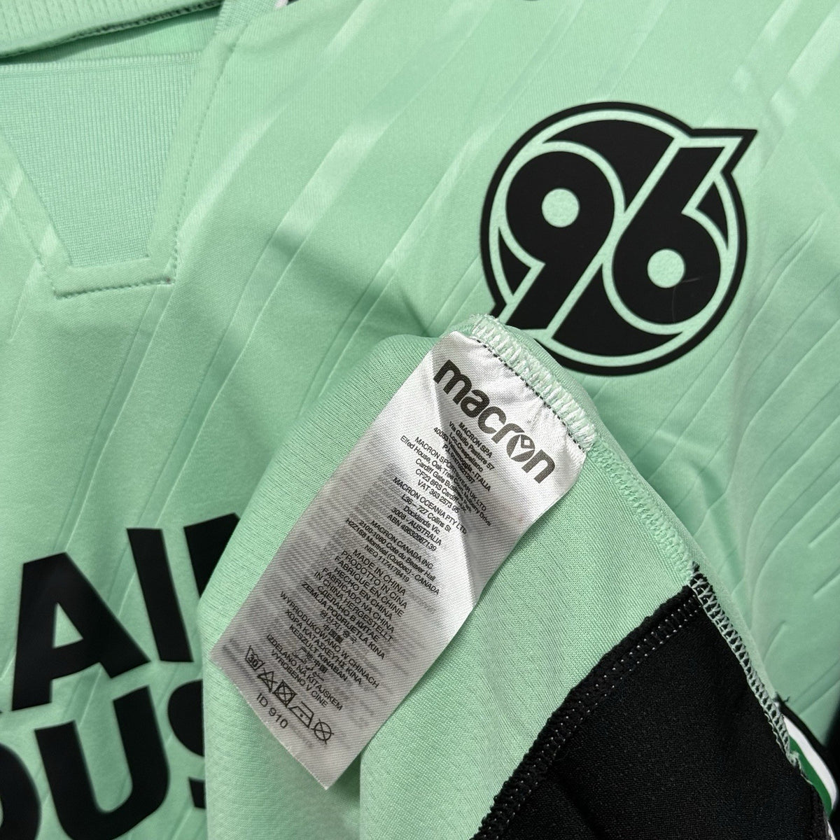 Hannover 96 Away Third Jersey Shirt 5XL Macron New With Tags