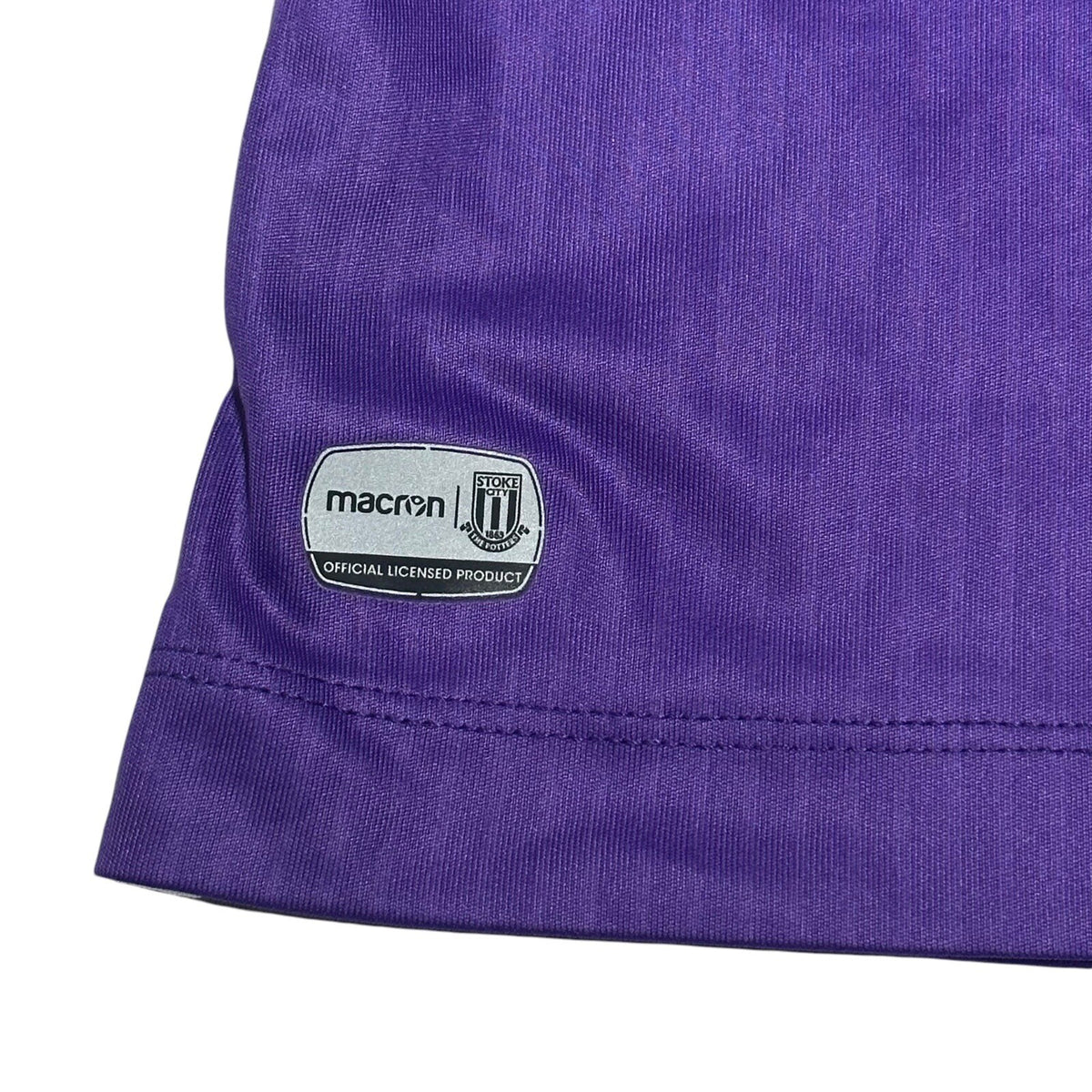 Stoke City Away Shirt 2018-2019 Football Soccer Purple Shirt Macron Size XL