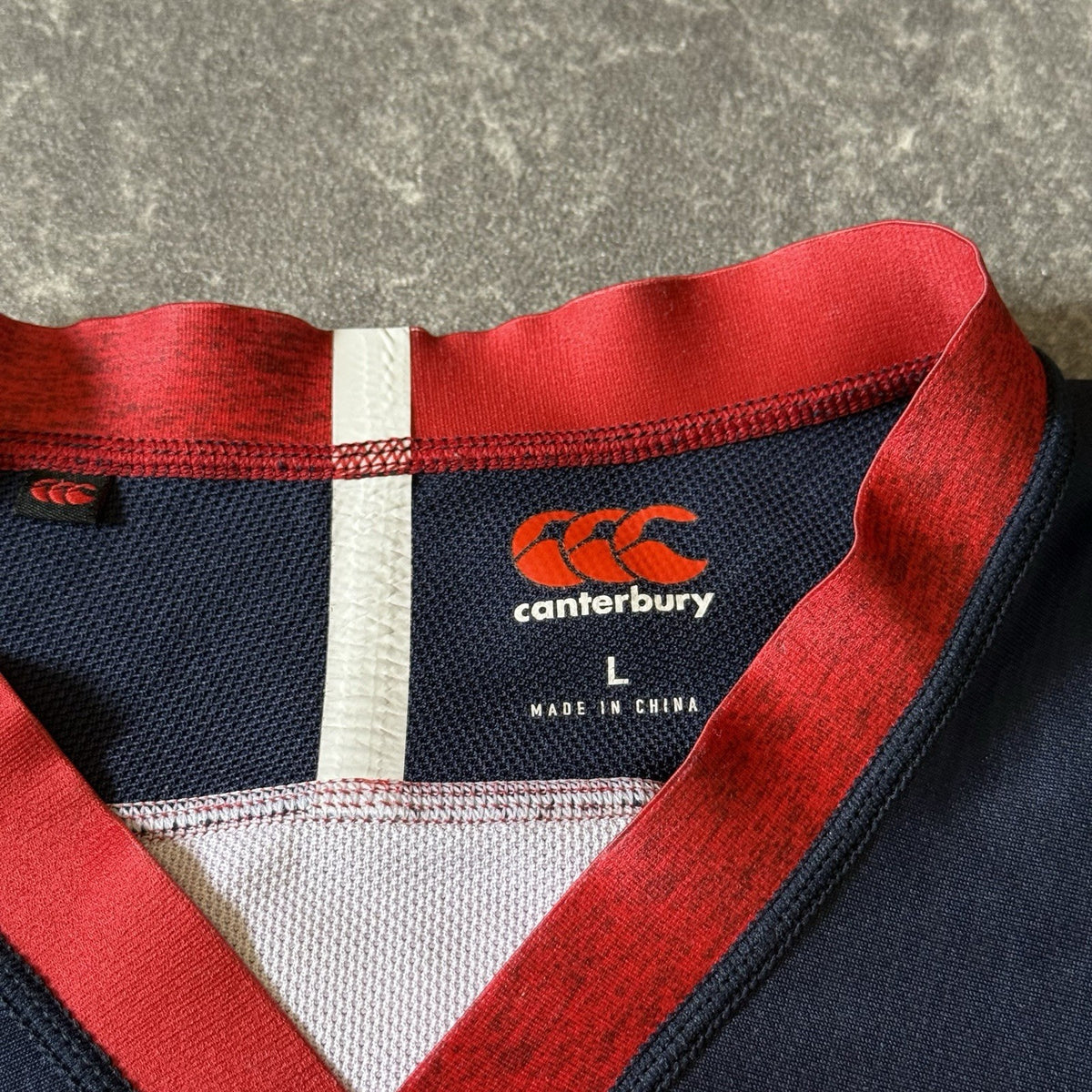 England National Rugby Team Shirt Canterbury Size Large