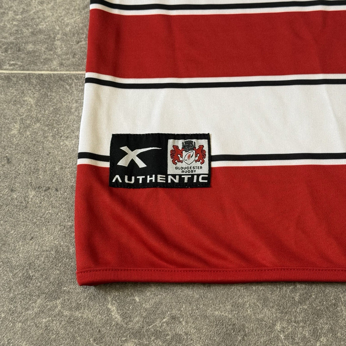 Gloucester Rugby Home Shirt 2015/2016 Medium Jersey Top
