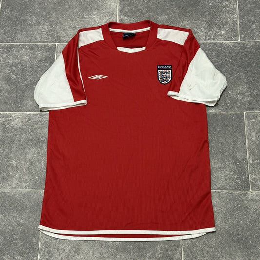 England Training Football Shirt 2004/06 Adults Small Umbro