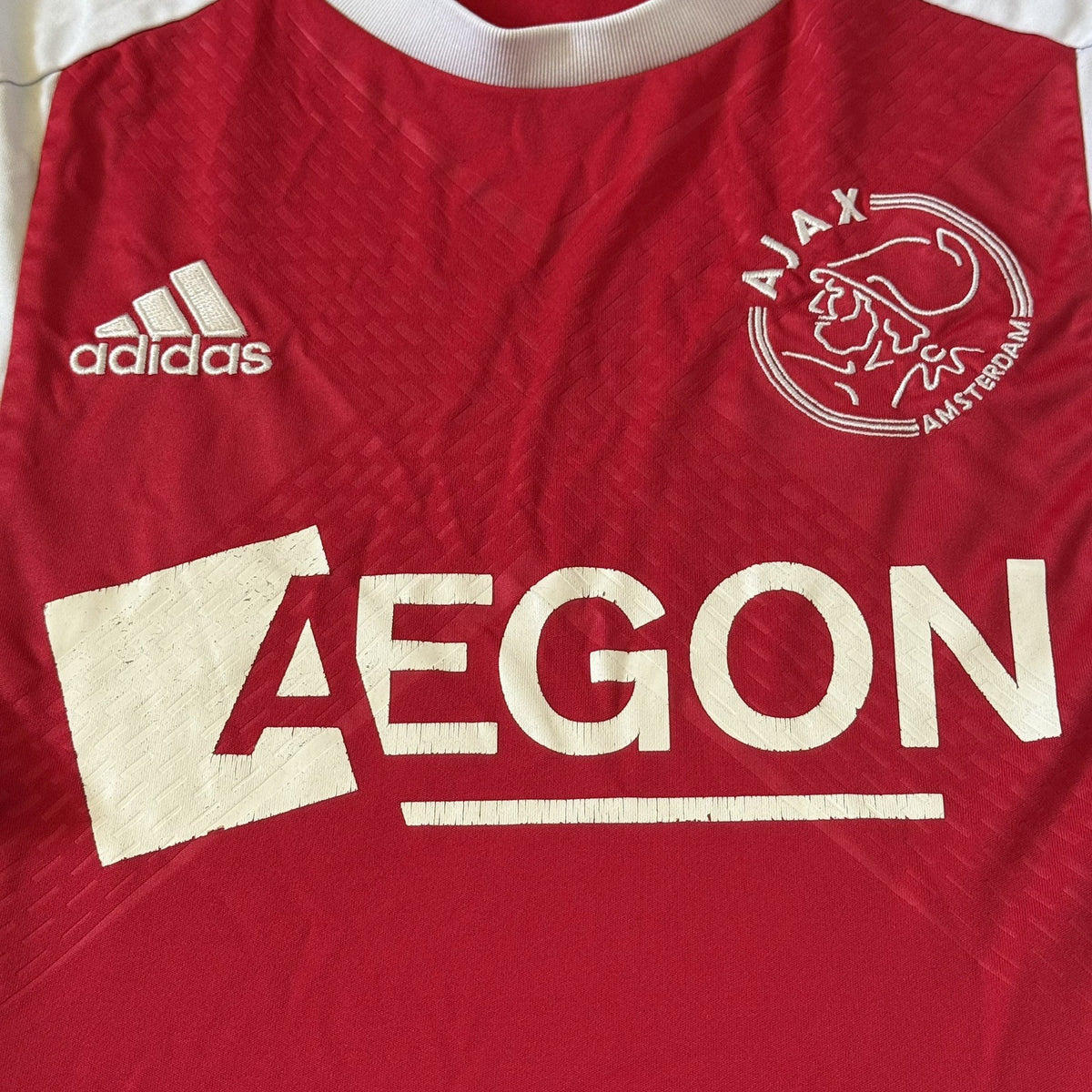 Ajax Amsterdam 2010/2011 Home Shirt Adidas  Size Large Adults Used