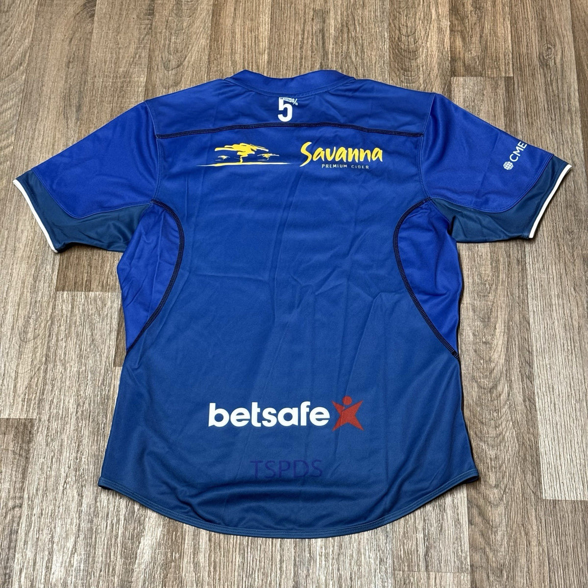 Saracens Rugby Limited Edition Shirt 2017/2018 - BLK Small S Jersey Blue Top