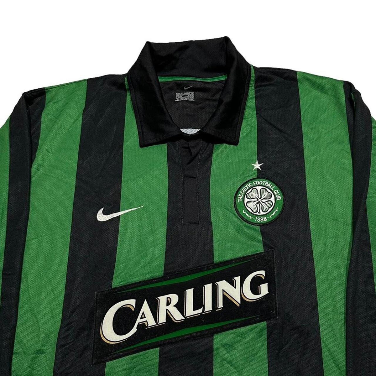 Nike Celtic Away Shirt 2006/2008 Long Sleeve XL Extra Large Retro Vintage