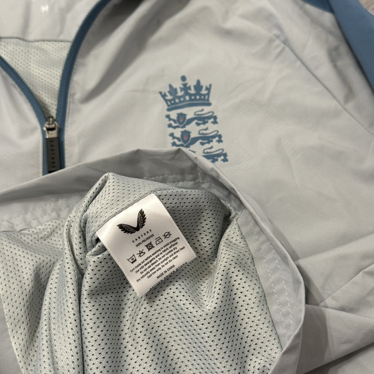 England Cricket Jacket Medium Adults ECB Training Full Zip Windbreaker