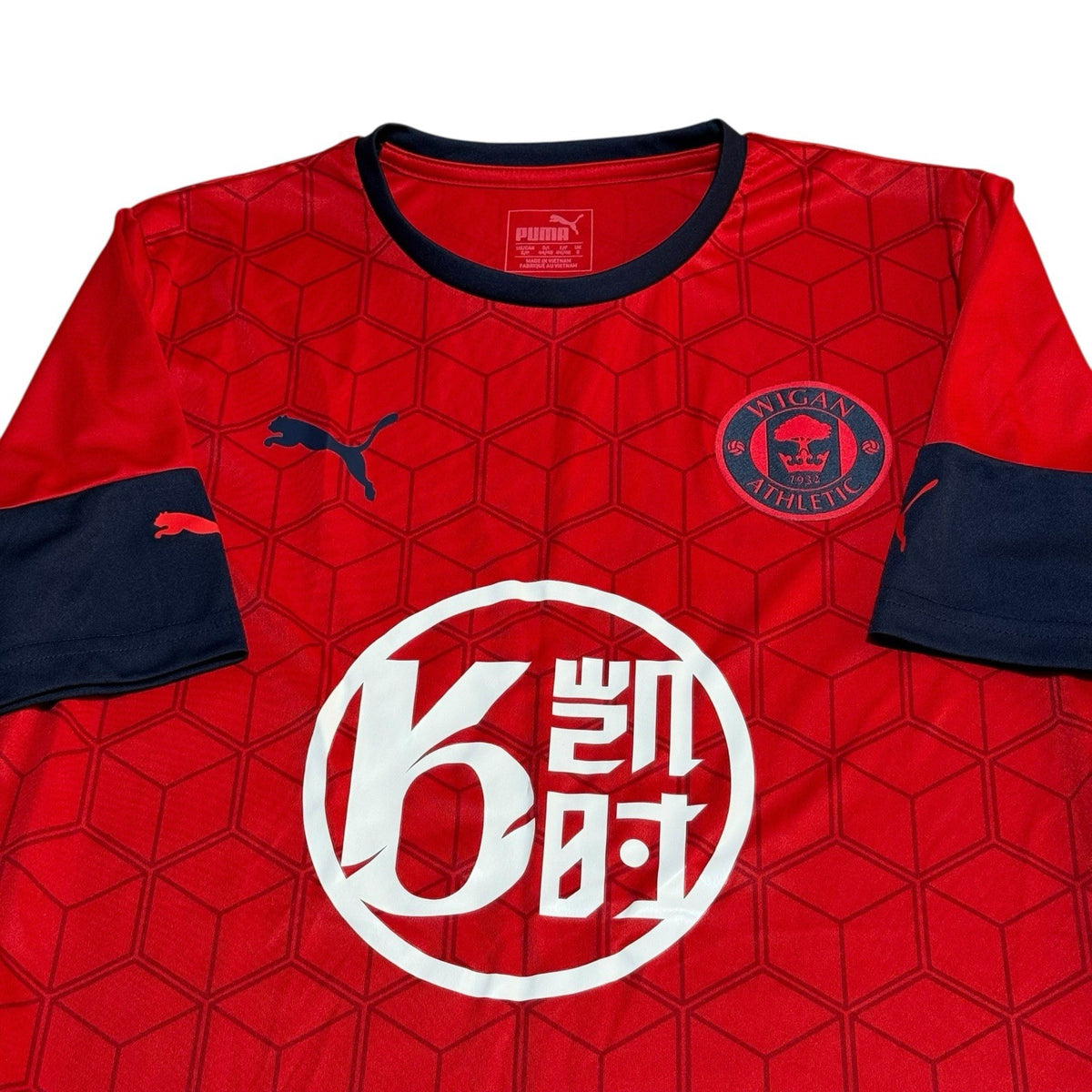 WIGAN ATHLETIC 2019/2020 AWAY FOOTBALL SHIRT JERSEY PUMA SIZE S