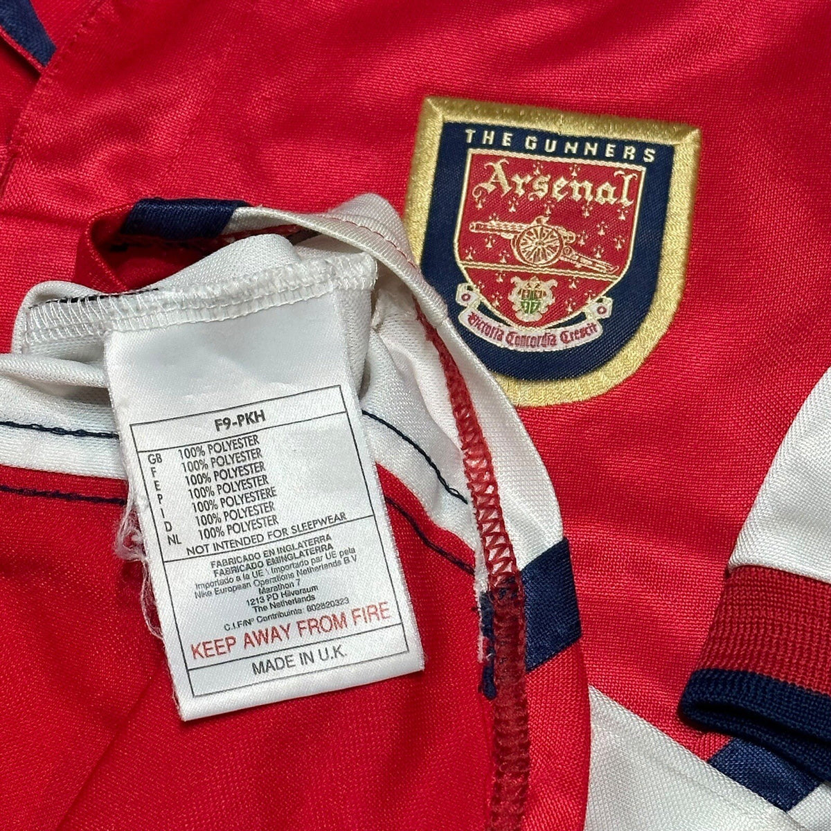Arsenal 1999-2000 Home Shirt #14 Henry Nike Authentic Original Youth LARGE