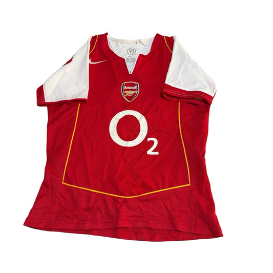 Vintage Arsenal Shirt Home 2004/2005 Nike Original Jersey Woman’s Small 8-10