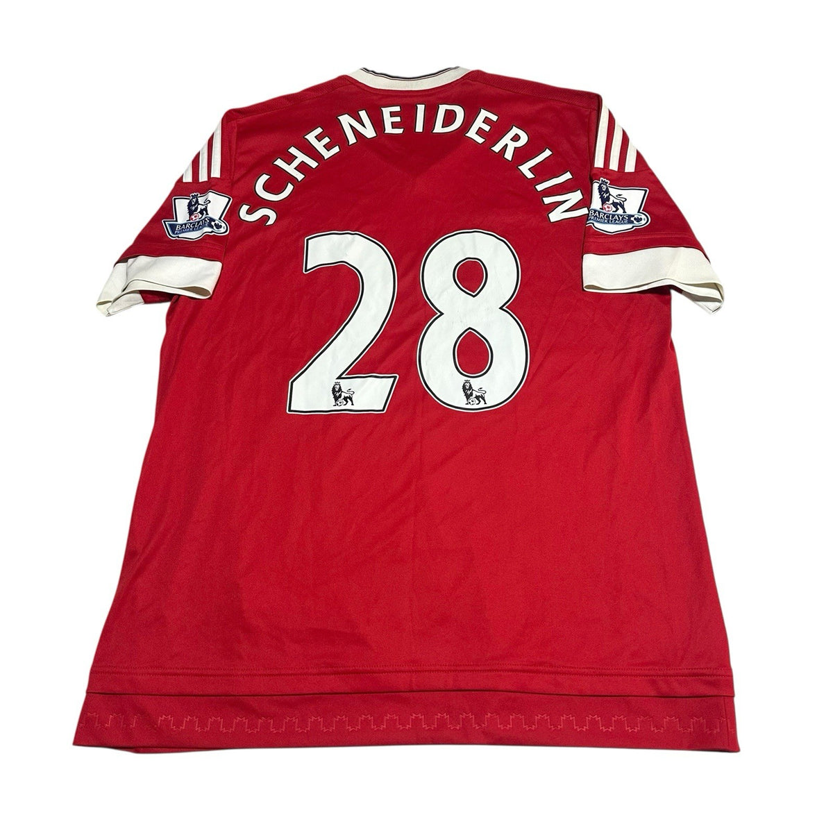 Manchester United Man Utd Home Football Shirt 2015/16 Adidas L Schneiderlin 28