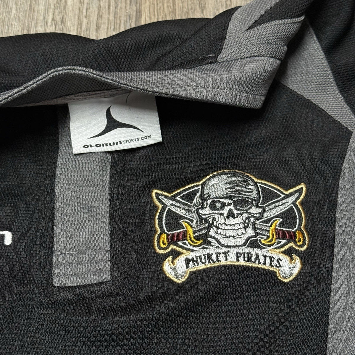 Phucket Pirates Jersey Large Rugby Union Shirt Jack Daniels Adults L
