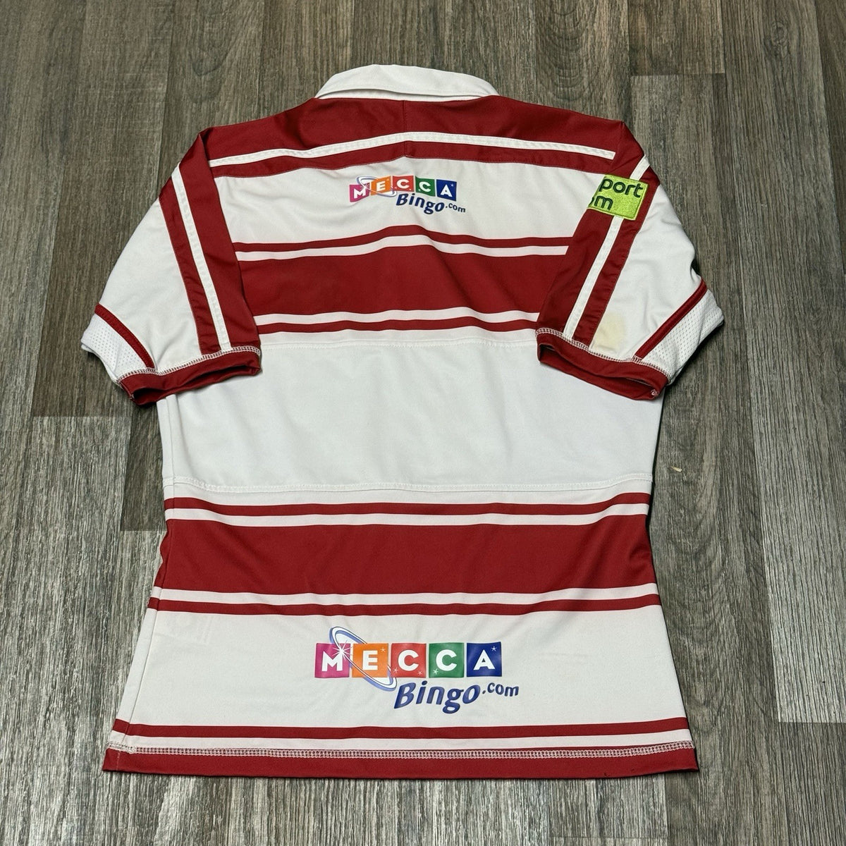 WIGAN WARRIORS VINTAGE JERSEY RUGBY UNION SHIRT KOOGA MEN XL EXTRA LARGE