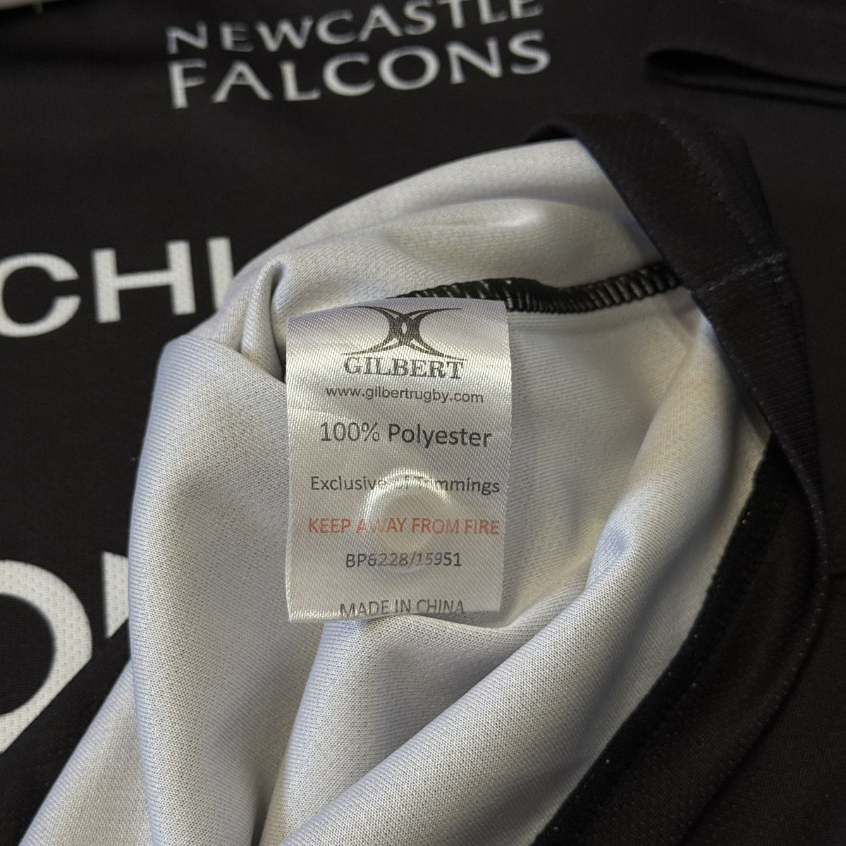 Newcastle Falcons Rugby Shirt 2XL XXL Men’s