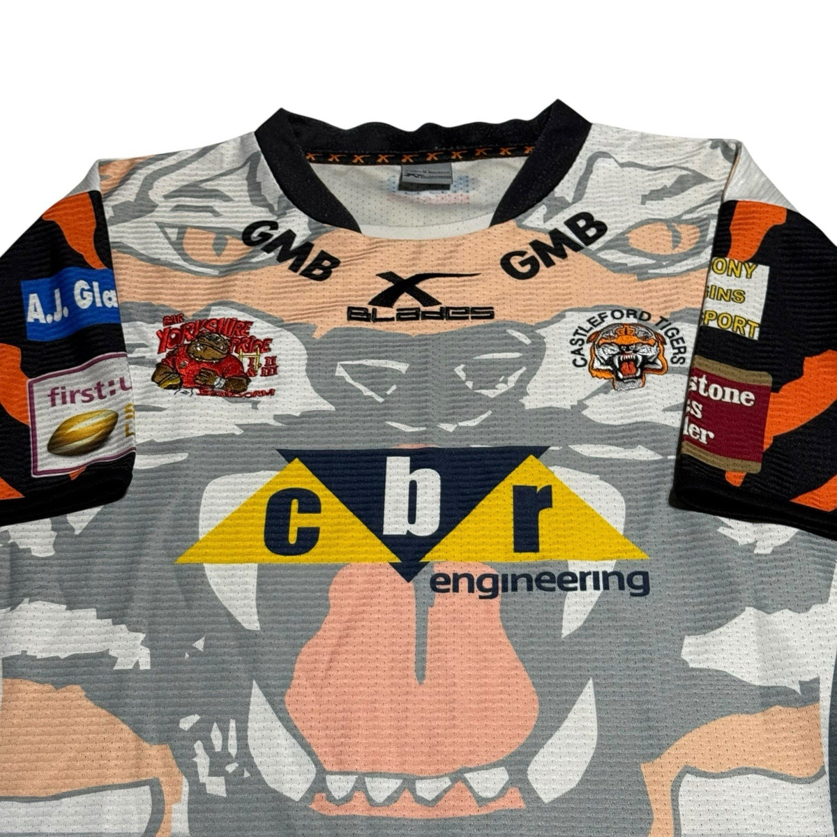 Castleford Tigers Rugby League Shirt XL Magic Weekend Jersey 2016 XBlades