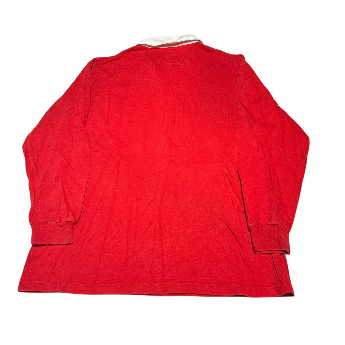 WALES RUGBY UNION LONGSLEEVE COTTON TRADERS VINTAGE JERSEY SHIRT SIZE XL