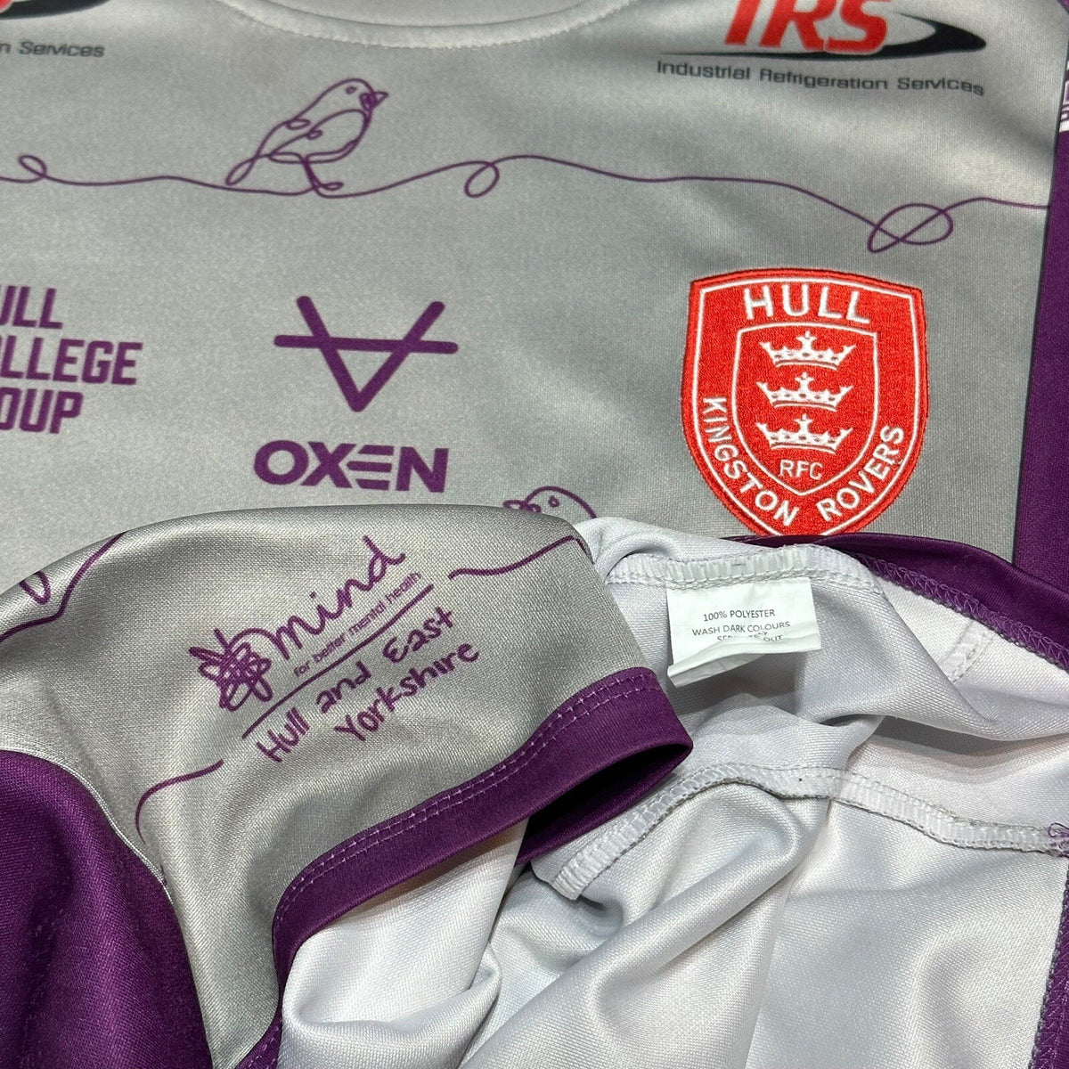 Hull Kr Kingston Rovers Rugby League Shirt 2020/21 3rd Away Shirt Size XS