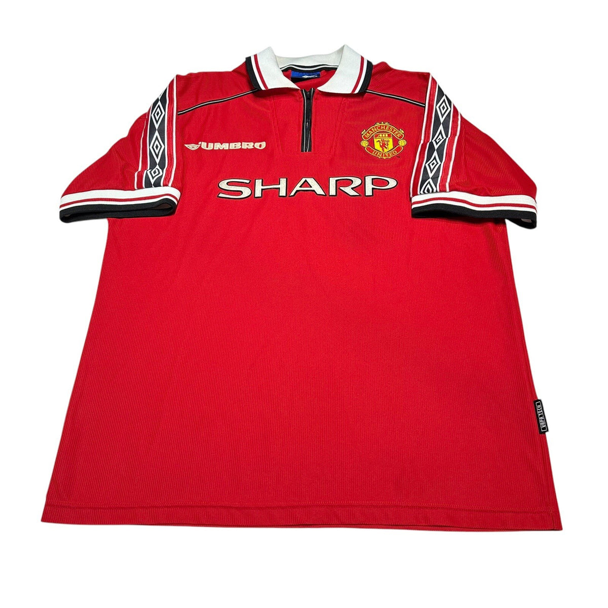 Manchester United Home Football Shirt 1998/00 XL Adult Umbro Extra Large