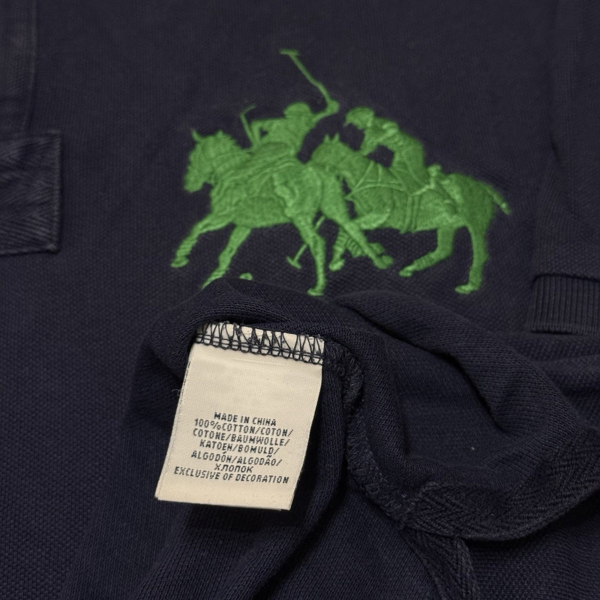 Vintage Polo Ralph Lauren Shirt Men's XL Short Sleeve Shirt Big Pony #3