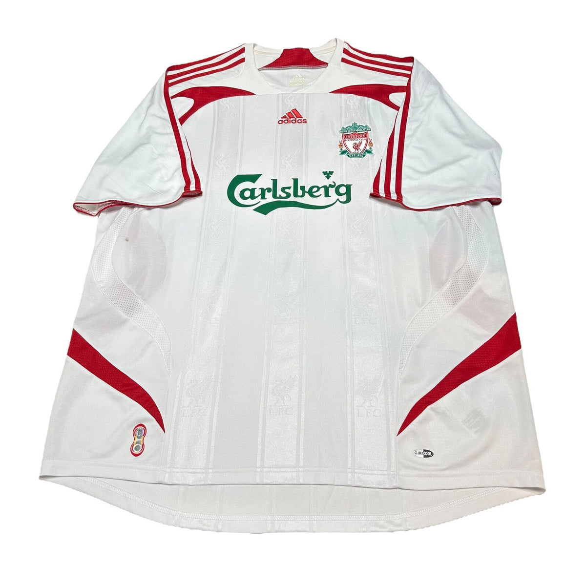 Liverpool 2007-2008 Away Football Shirt 2XL XXL Adult