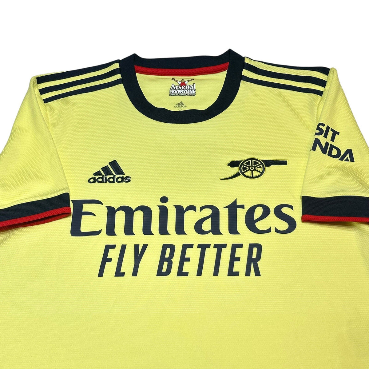 ARSENAL 2021/2022 AWAY FOOTBALL SHIRT ADIDAS SOCCER JERSEY SIZE S SMALL