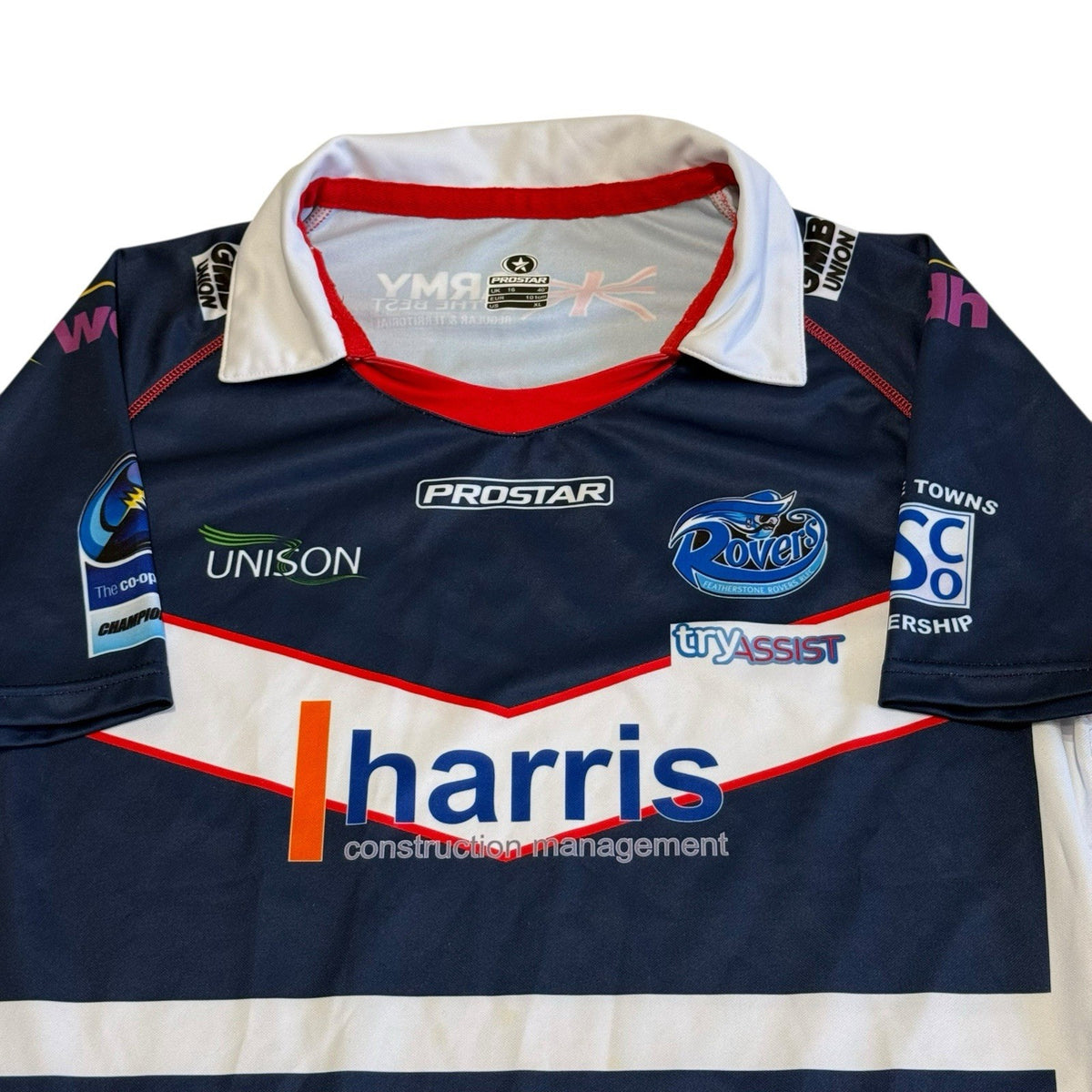 Featherstone Rovers Rugby League Jersey Size 16 UK Woman’s