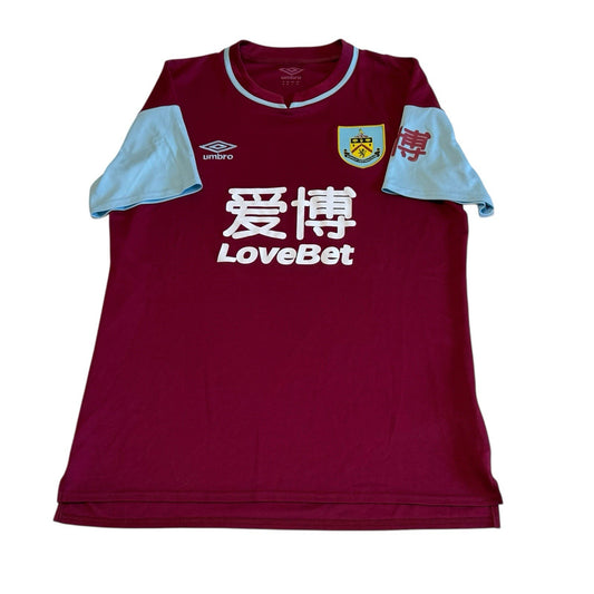 Burnley Home Football Shirt 2020/21 Adults Medium Umbro