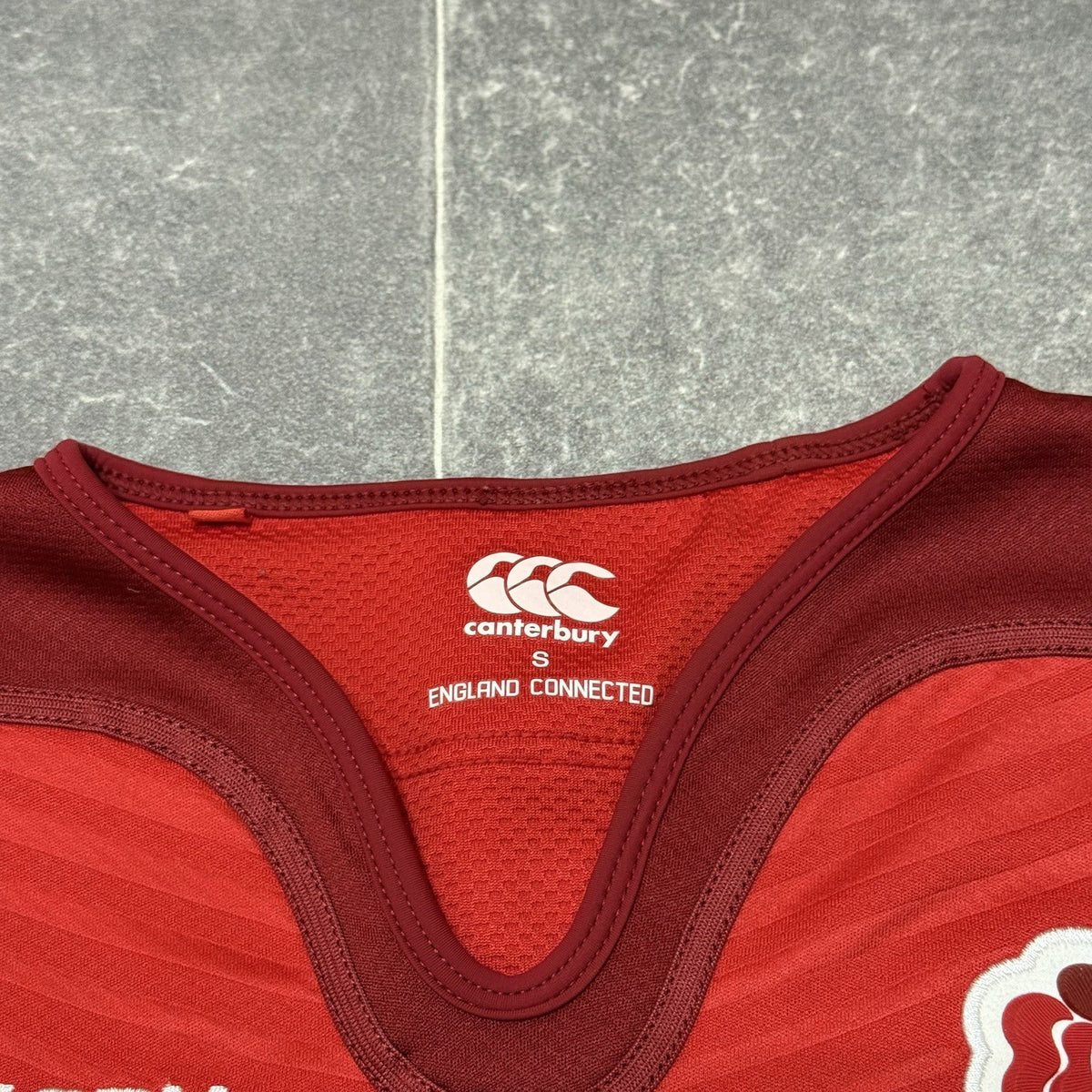 England 2015 iRB Rugby World Cup Canterbury Away Shirt Jersey Small Adults