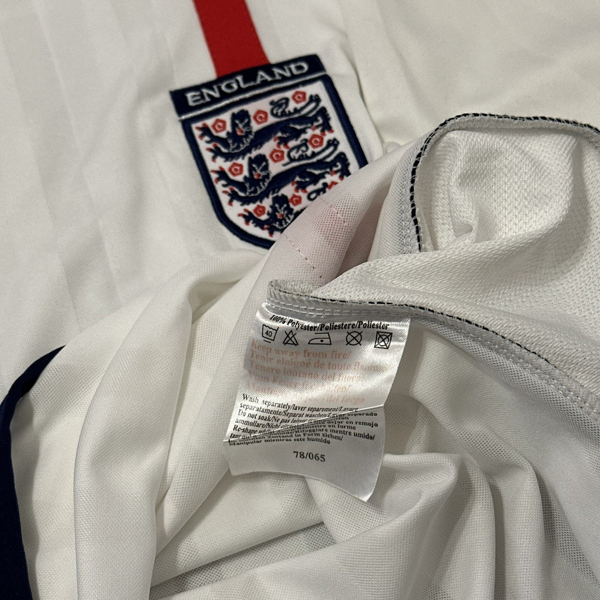 England Home Football Shirt 2001/03 Adults XL Umbro Extra Large