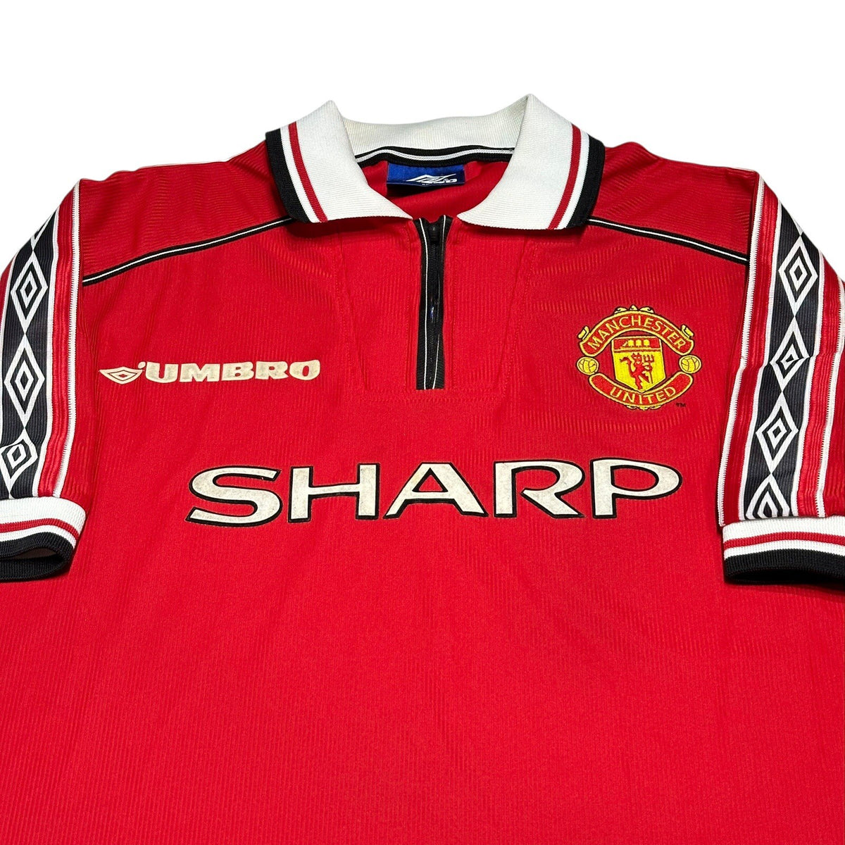 Manchester United Home Football Shirt 1998/00 XL Adult Umbro Extra Large