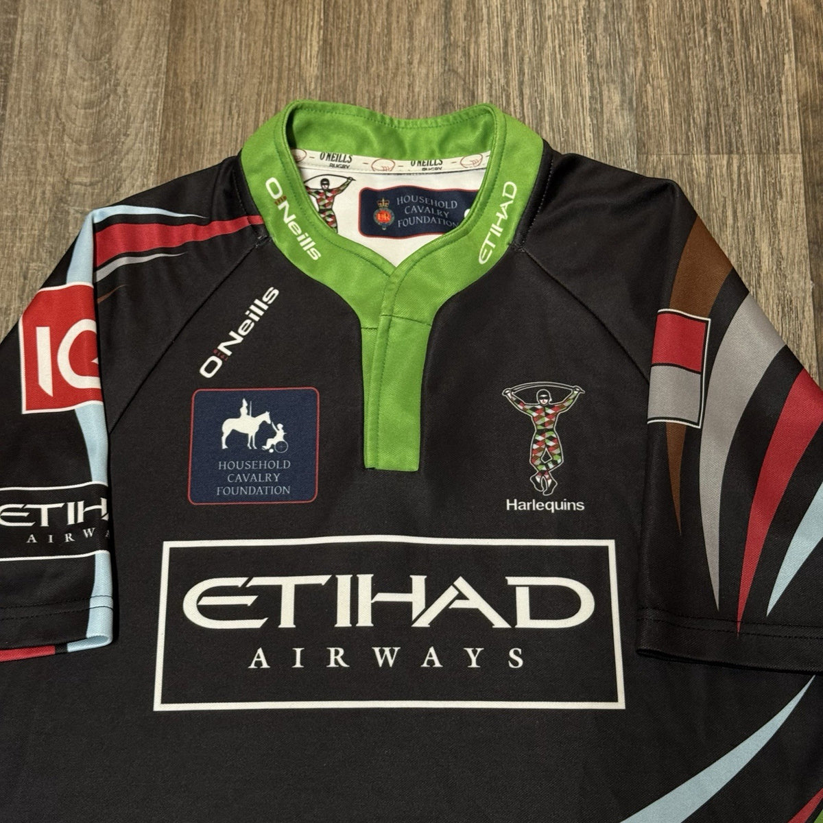 Harlequins Big Game 6 Rugby Shirt 2013/2014 - Small Jersey Top Household Cavalry